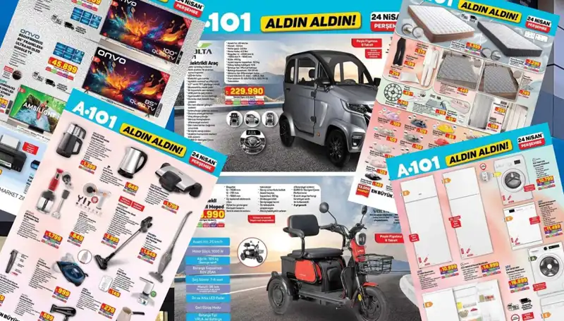 A101'de Şaşırtan Yenilik: Perde, Halı, Yatak ve Elektronik Mutfak Eşyaları Satışa Sunuluyor!