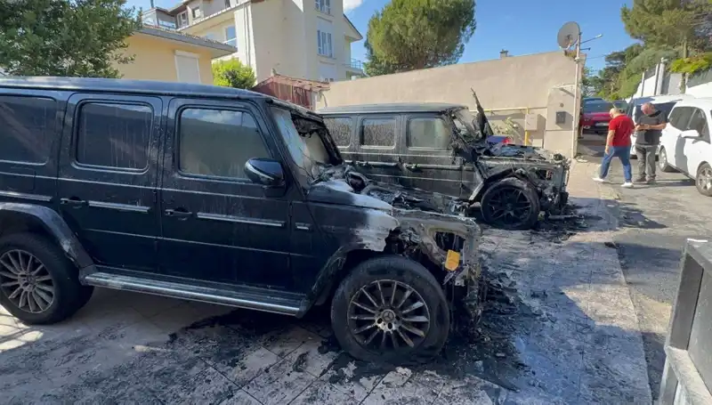 İş Dünyası Şokta: 30 Milyonluk Cipler Benzinle Ateşe Verildi!