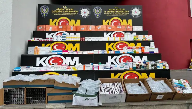 Adana'da Yasa Dışı İlaç Operasyonu: Çok Sayıda Gözaltı!