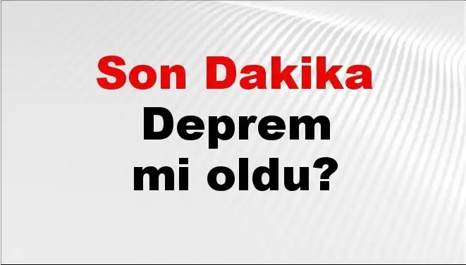 Muğla'da Son Dakika Deprem! Nerede ve Ne Kadar Şiddetli Oldu?