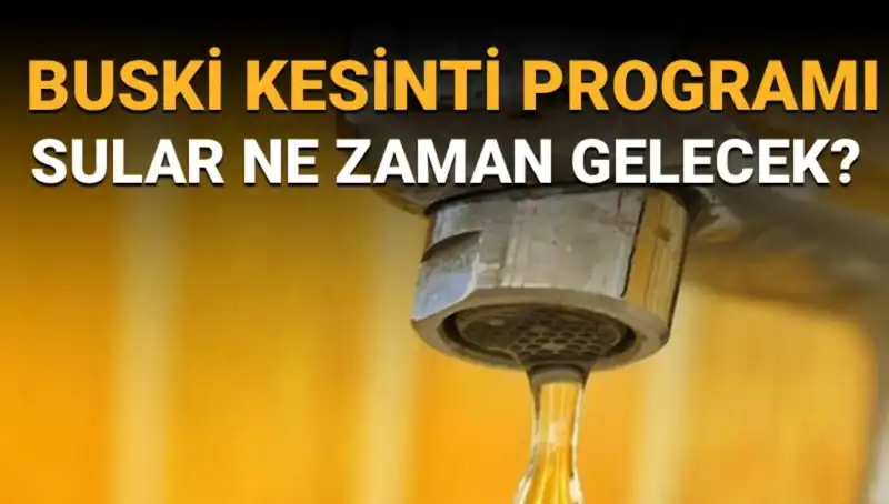 Bursa Nilüfer'de Su Kesintileri Sonrasında Sular Ne Zaman Gelecek?
