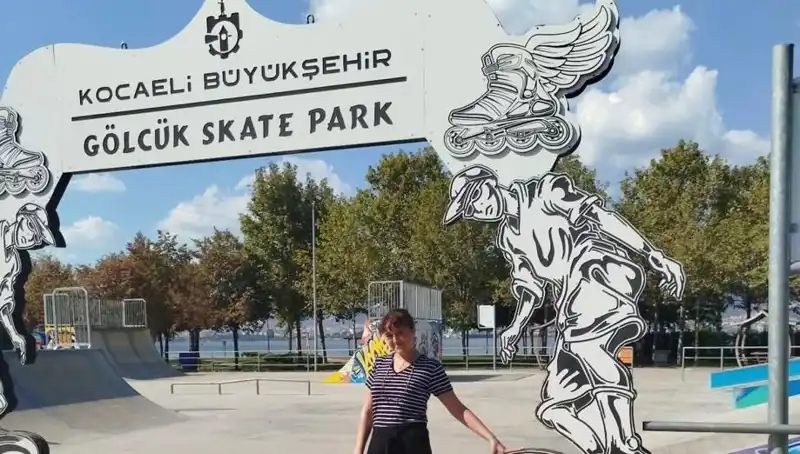Kocaeli'deki Kaykay Parkına Uluslararası Yıldızın İsmi Verildi