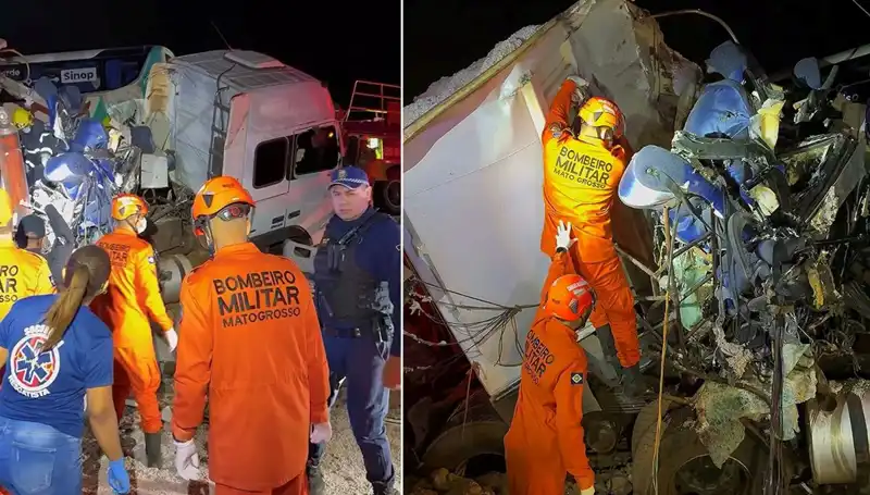 Brezilya'da Faciaya Yol Açan Otobüs Kazasında 11 Kişi Hayatını Kaybetti