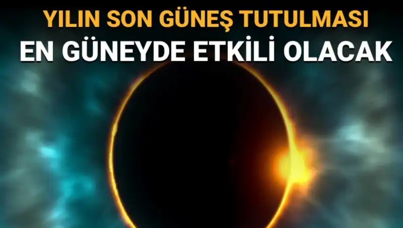 Yılın Son Güneş Tutulması Eylül’de! Gözler Ay’da Olacak