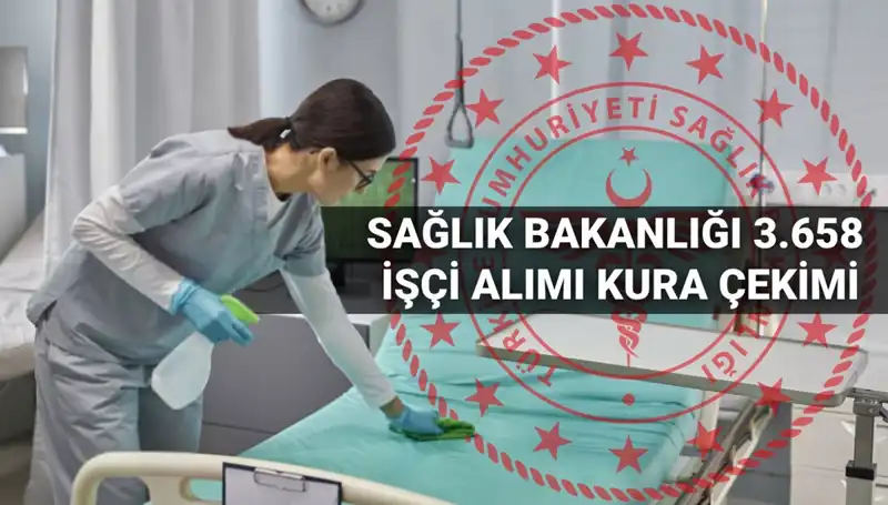 2025 Sağlık Bakanlığı İşçi Alımı Kura Tarihleri ve Nihai Liste Açıklandı!