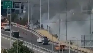 Anadolu Otoyolu’nda Sigara İzmariti Korkunç Yangına Neden Oldu